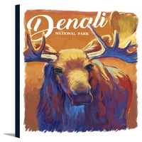 Nacionalni park Denali - Moose - Vivid - Artwork the Lantern Merst