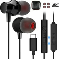 C slušalice za Samsung Z Flip Fold S22, tipa C Earbuds slušalice Magnetic sa mikroplomskim zvukom