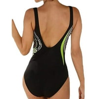 SHPWFBE kupaći kostim za žene Ljeto kože za bagere bez leđa Beachwear Sijamski bikini set pokloni za