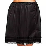 Jamlynbo ženske čipke Side podvlake elastične suknje visokog struka, glatko ljuljaška haljina kliznu