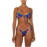 Ociviesr Fashion Bikini Ljeto Print ženski odjeća za kupaće kostimi kupaći kostimi Split kupaći kostimi
