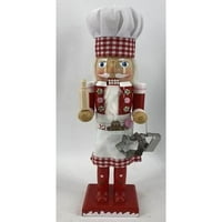 14 Holiday Mantel displej baker muškarac tematski božićni orah s figuricom
