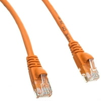 Cat Orange Ethernet patch kabel, bezobziran oblikovani čizmu, stopalo