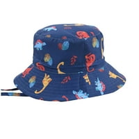 FATTAZI TODDLER kašika Hat Cartoon Caps Dinosaur Boys Hat Wide Wide Brim na otvorenom za dječaka i djevojku