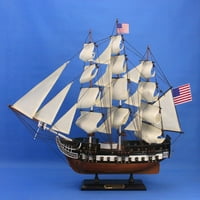 Ustav 24 - drveni modelni ratni brod - ukrasni drveni brod