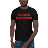 Dijagnostika za crveno obrazovanje kratkih rukava pamučna majica po nedefiniranim poklonima