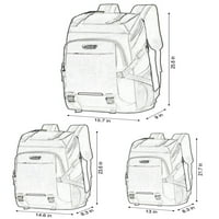 Colisha Women Travel Backpacks Multi džepovi Daypack Daypack Veliki kapacitet patentni patentni patentni