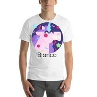 Nedefinirani pokloni L Personalizirana zabava Unicorn Bianca majica s kratkim rukavima