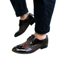 Giligiliso muškarci poslovne cipele casual oxford cipele čipke uljepljene cipele Čvrsti muški pad na