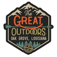 Hrast Grove Louisiana The Great na otvorenom dizajn frižider magnet