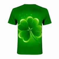 St.Patricks Dan majica Žene Čišćenje Ženskih modnih vrhova Funny St. Patrick's Day Printe Casual Lable