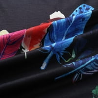 Ženske vrhove tiskanim vrhovima tiskanih rukava za bez rukava kravata vrhovi labavi fit košulje Žena Camis Dailywer Prsluk Kamisoles Holiday Streetwear