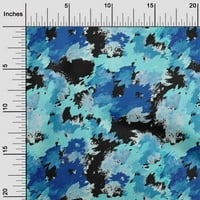 Onuone pamuk poplin srednje plava tkanina kravata boja haljina materijala od tkanine tiskane tkanine