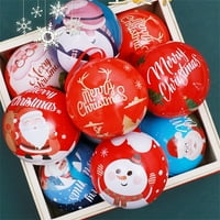 Baofu božićni bomboni bo Candy jar poklon loptica pakiranje Božićni ukrasi za stare ljude