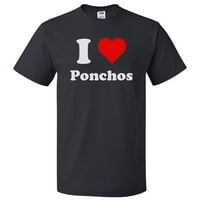 Love Ponchos majica I Heart Ponchos TEE poklon