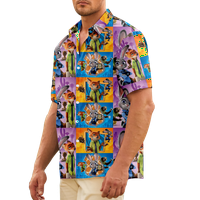 Zootopia Theme majica Ležerne odjeću za ovratnik prednje rever za ljeto sa džepom prsa
