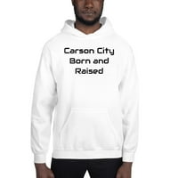 Nedefinirani pokloni 3xl Carson City Rođen i uzdignuta dukserica sa hoodie-om