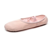 Tenmi Kids Yoga lagana plesna cipela Stretch okrugli nožni papučice Djevojke Dancing Nonsip Balet Stanovi