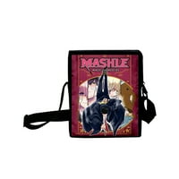 Mashle magične i mišiće torbe Anime ramena školska torba Travel Mala torba Unise patentni zatvarač Oxford
