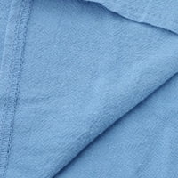 REWEnti ženska košulja na dugih rukava s dugim rukavima na dugim rukavima + hlače pantalone postavljene
