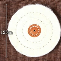 Lierteer tkanina za poliranje kotača za poliranje kotača poljski poljski brusilica mat bijela