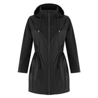 Fanxing Clearence Kišne jakne za ženske kabanice s kapuljačom laganim kišnim likovnim kaputima S, M,