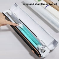 Magnetni klipni raspršivač sa skrivenim sečivom za rezanje od velikog jednokratne plastične role za