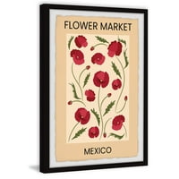 Marmejsko tržište cvijeta Marmont MEXICO Uokvireno slikanje Ispis