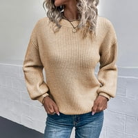 PBNBP Womens Cardigan Dukseteri Ležerne prilike pulover s dugim rukavima Bluze s dugim rukavima, labavi