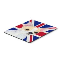 Carolines Treasures SS4916MP Chihuahua sa engleskim unije Jack Britanska zastava Mouse Pad, toplica