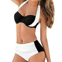 Ženski visokokvalitetni push-up bikini set kupaći kostimi kupaći kostimi, kupite jednu ili dvije veličine veće