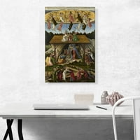 Mystic Nativit Canvas Art Print Sandro Botticelli - Veličina: 26 18