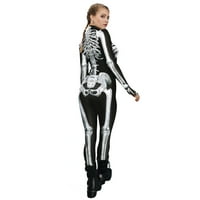 Ženski kostub za kostub za kostim za kostim Halloween Bodysuit Cosplay Odražaj odjeća za odrasle