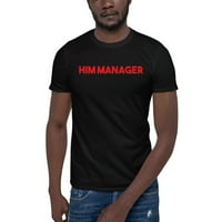 Crveni muški menadžer kratkih rukava majica kratkih rukava od nedefiniranih poklona