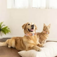Cat ogrlice za kućne ljubimce kostiju za pse za pse Diamond Buckle ljubimac povodljive mačje ovratnike