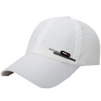 pxiakgy bejzbol kapa za bejzbol kapu modne šešire za muškarce castet za izbor utdoor golf šešir bijeli + jedna veličina
