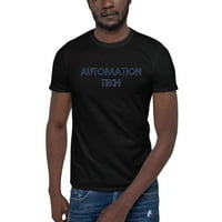 Automatizacija TECH Retro stil kratkih rukava pamučna majica od nedefiniranih poklona