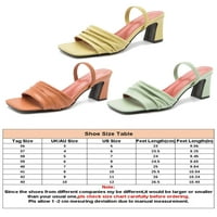 Audebane dame strapljene sandale sa niskim blokom sa sandale za četvrtaste nožne cipele za gležnjeve