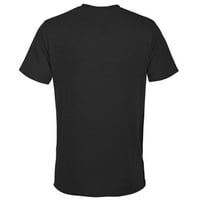 Logo Šareni metalni standard - pamučna majica kratkih rukava za odrasle - prilagođeno-crno