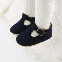 Oalirro Baby Boys Girls Cipele Neklizajuće gumene jedinice visoko-top-novorođenče prve cipele za hodanje