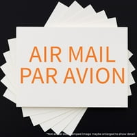 Velika samo-inking zračna pošta PAR Avionska pečata, Trodat Printy 4913, Štampanje i utisak, utisak,