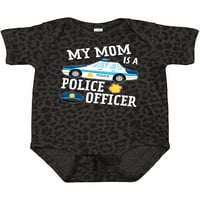 Inktastic moja mama je policajac Daft Baby Boy ili Baby Girl Bodiysuit