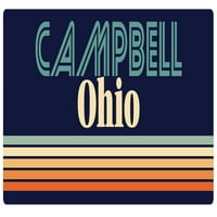 Kampbell Ohio Vinil naljepnica za naljepnice Retro dizajn