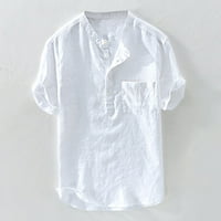 Mlohohoen Clearence muške košulje Ležerne prilike Summer Short rukava Wicking majica Plus size Vežbanje