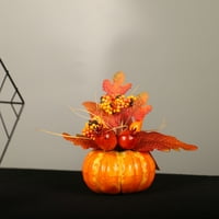 Dekorativni javorov list bundeve Halloween Simulacijsko simulacija suncokretovog foto rekvizita