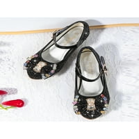 Marij Jane sandale za djevojke od glitter haljine cipele sjajne princeze Performanse cipela Lagana luka