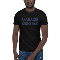 Kreditni rizik od menadžera Retro stil kratkih rukava pamučna majica s nedefiniranim poklonima