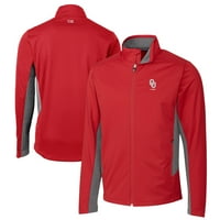 Muški rezač i buck Crimson Oklahoma prije alumni logotip navigacija softshell punog zip jakne