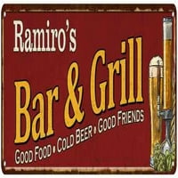 Ramirov bar i roštilj crveni čovjek špiljski znak 106180054341