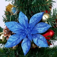 Blistavo simulirano cvijeće Božićno ukrašavanje drva Božić ukrasi za Božić
